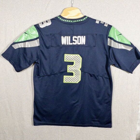 Stitched NFL Seattle Seahawks Russell Wilson Jersey Mens XL - Picture 2 of 6
